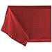 Tovaglia Cucina Soggiorno In Cotone Con Orlo A Giorno In Tinta Unita Vari Colori Ajour 140x180cm Rosso - Foto miniatura 3