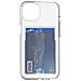 Cover Ibrida Per Iphone 14 Con Porta Carte Integrato, Trasparente - Foto miniatura 1