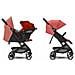 Passeggino Per Bambini Buggy Beezy Rosso - Foto miniatura 6