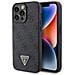 Cover Per Iphone 15 Pro Max Triangle Diamond 4g, Nero - Foto miniatura 2