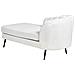 Chaise Longue Versione Destra Allier Bouclé Bianco Sporco - Foto miniatura 2
