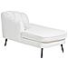 Chaise Longue Versione Destra Allier Bouclé Bianco Sporco - Foto miniatura 5