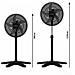 Ventilatore da Terra VU3110 Turbo Essential con 3 Velocità Potenza 45W Colore Nero - Foto miniatura 5