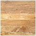 Piano Per Tavolo 90x90x3,8 Cm Quadrato Legno Massello Di Mango - Foto miniatura 1