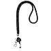 Cordino Con Porta Badge Black - Foto miniatura 3