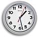 9052995 orologio da parete e da tavolo Orologio al quarzo Rotondo Argento - Foto miniatura 1