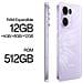 Reno13 Pro 5G 512GB 12GB Ram Display 6.83" Main Camera 50MP Dual Nano Sim USB Type-C Dimensity 8350 5800mAh Plume Purple - Foto miniatura 5