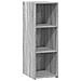 Credenza Grigio Sonoma 30x41x93 Cm In Legno Multistrato - Foto miniatura 2