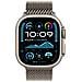 Watch Ultra 2 GPS + Cellular 49mm Cassa in Titanio con Titanio Naturale Milanese Loop - M - Foto miniatura 7