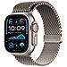 Watch Ultra 2 GPS + Cellular 49mm Cassa in Titanio con Titanio Naturale Milanese Loop - M - Foto miniatura 1