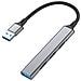 128960 hub di interfaccia USB 3.2 Gen 1 (3.1 Gen 1) Type-A 5000 Mbit /s Nero, Grigio - Foto miniatura 3