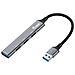 128960 hub di interfaccia USB 3.2 Gen 1 (3.1 Gen 1) Type-A 5000 Mbit /s Nero, Grigio - Foto miniatura 1
