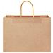 Sacchetti di Carta 250 pz con Manici Marrone 32x17x25 cm - Foto miniatura 5