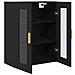 Armadio da Parete in Rovere Nero - 69.5x34x90 cm - Foto miniatura 5