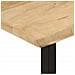 Tavolo Consolle Bordi Vivi 105x33x76 cm Legno Massello di Mango - Foto miniatura 6