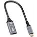 Adattatore Video Usb C A Hdmi 4k Alta Risoluzione Design Compatto, Nero - Foto miniatura 1