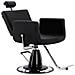 Poltrona Da Barbiere Parrucchiere Idraulica Girevole Per Il Salone Barbiere Barber Shop Magnum Barberking - Foto miniatura 3