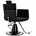 Poltrona Da Barbiere Parrucchiere Idraulica Girevole Per Il Salone Barbiere Barber Shop Magnum Barberking - Foto miniatura 7