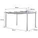 Pergola Autoportante 3 × 4 M Cassis Grigio - Struttura In Alluminio - Foto miniatura 2