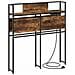 Testata contenitore Rovere fumo 100 cm Legno multistrato - Foto miniatura 1