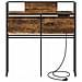 Testata contenitore Rovere fumo 100 cm Legno multistrato - Foto miniatura 4
