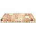 Piano Scrivania Non Trattato 80x50x4cm Legno Massello di Acacia - Foto miniatura 6