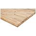 Piano Scrivania Non Trattato 80x50x4cm Legno Massello di Acacia - Foto miniatura 8