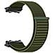 Cinturino In Nylon Intrecciato Compatibile Con Amazfit T-rex 3 - Cinturino Sportivo Traspirante Green - Foto miniatura 1