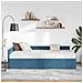 Struttura Letto Angolare con Materasso Altro 2 pcs Blu Velluto - Foto miniatura 3
