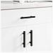 Maniglia per Armadio 2 pcs Nero 150 x 12,3 x 35,2 mm - Foto miniatura 2