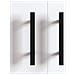 Maniglia per Armadio 2 pcs Nero 150 x 12,3 x 35,2 mm - Foto miniatura 6