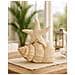 Scultura Stella Marina Sand In Resina Beige - Foto miniatura 6