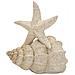 Scultura Conchiglie-beige-poliresina-18x13x21,2 Cm - Foto miniatura 1