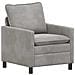 Set di divani 2 pcs Grigio Chiaro Velluto - Foto miniatura 4