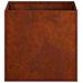 Vaso da giardino 2 pz Ruggine 45 x 45 x 45 cm Acciaio Corten - Foto miniatura 5