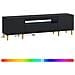 Mobile TV LED Nero Legno ingegnerizzato - Foto miniatura 3