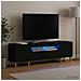 Mobile TV LED Nero Legno ingegnerizzato - Foto miniatura 4