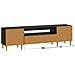 Mobile TV LED Nero Legno ingegnerizzato - Foto miniatura 8