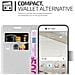 Custodia Compatibile Con Huawei P10 In Bianco Fumo - Coperchio Protettiva Con Chiusura Magnetica, Funzione Stand E Tasca Per Le Carte - Foto miniatura 2