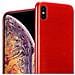 Custodia Compatibile Con Apple Iphone Xs Max In Rosso - Coperchio Protettivo In Silicone Tpu Flessibile Con Design Spazzolato - Foto miniatura 8