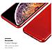 Custodia Compatibile Con Apple Iphone Xs Max In Rosso - Coperchio Protettivo In Silicone Tpu Flessibile Con Design Spazzolato - Foto miniatura 9