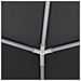 Gazebo Professionale Con Pareti 2x2 M Antracite 90 G / m² - Foto miniatura 2