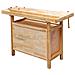 Banco Da Lavoro In Legno Officina Falegname Cassetto Morsa Holzmann Wb138c - Foto miniatura 6