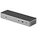 Docking Station Universale per Notebook Thunderbolt 3 / 5x USB 3.2 / 2x HDMI per Dual Display 4K Nero / Grigio - Foto miniatura 1
