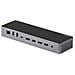 Docking Station Universale per Notebook Thunderbolt 3 / 5x USB 3.2 / 2x HDMI per Dual Display 4K Nero / Grigio - Foto miniatura 2