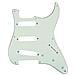Pro 8-hole 50 57 Stile Vintage Strat Sss Pickguard Della Chitarra Per American Stratocaster 3ply Menta Verde - Foto miniatura 1