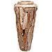 Vaso Decorativo 40x80 Cm In Legno Massello Di Teak - Foto miniatura 7