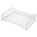 Briefablage, Din A4 Quer, Polystyrol, Farblos- Transparent, Stapelbar, Greifausschnitt Mittig, Fr Din A4 - 3 Stck (1610393)  - Foto miniatura 1
