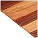 Piano Tavolo in Legno Massello di Acacia 15-16 mm 60x140 cm - Foto miniatura 5