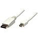 Adattatore Mini DisplayPort / DisplayPort Lunghezza 2m Colore Bianco - Foto miniatura 1